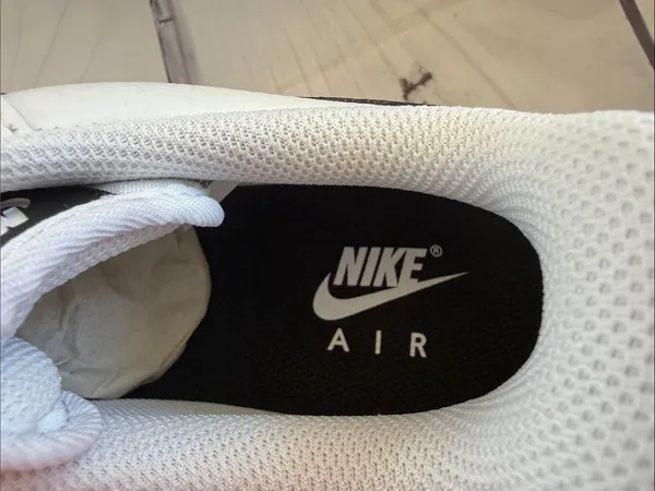 Nike Women’s Air Force 1 ‘07 - White/Black - White-White - Image 9