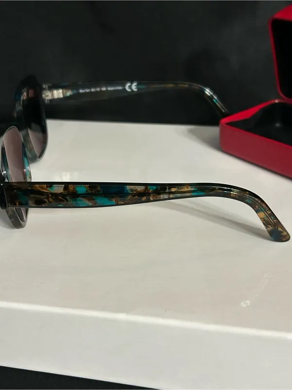 Kirkland Signature Taylor Blue Tortoise Shell Sunglasses FRAMES - Image 7