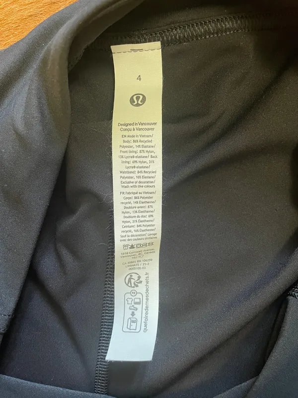 NWOT Lululemon Black Lightweight High-Rise Tennis Skirt - Image 8