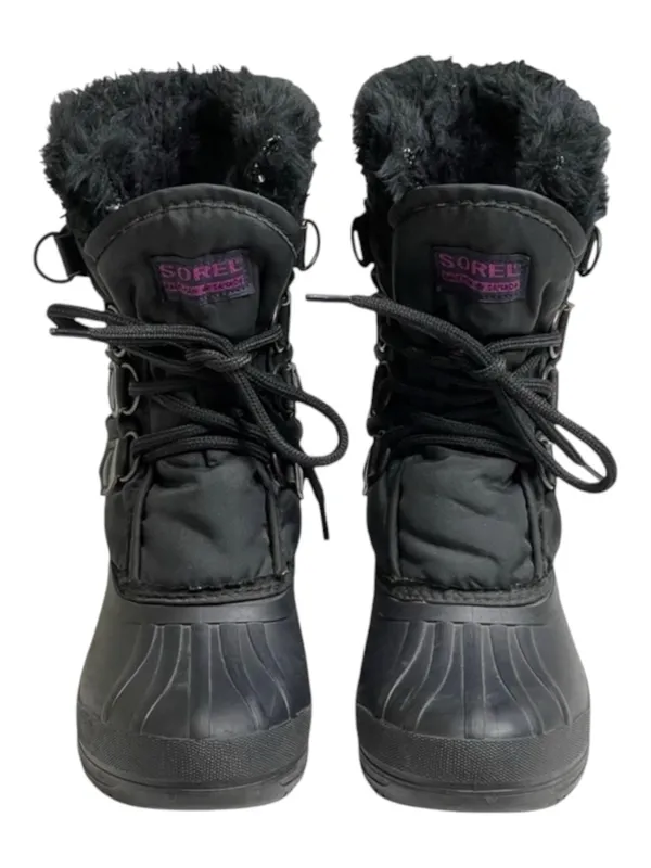 Vintage: Sorel x Kaufman ★ Canada Nylon Snow Waterproof Duck Boots ★ Black ★ 6M - Image 6