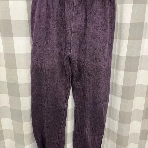 Zumiez Purple Joggers with Orange Accents - Image 6