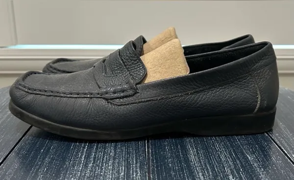 Rockport Penny Loafers Blue Size 8.5 - Image 4
