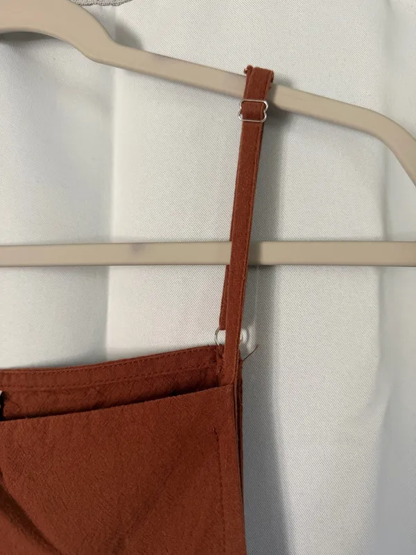 Amazon Burnt Orange Jumpsuit - Image 3
