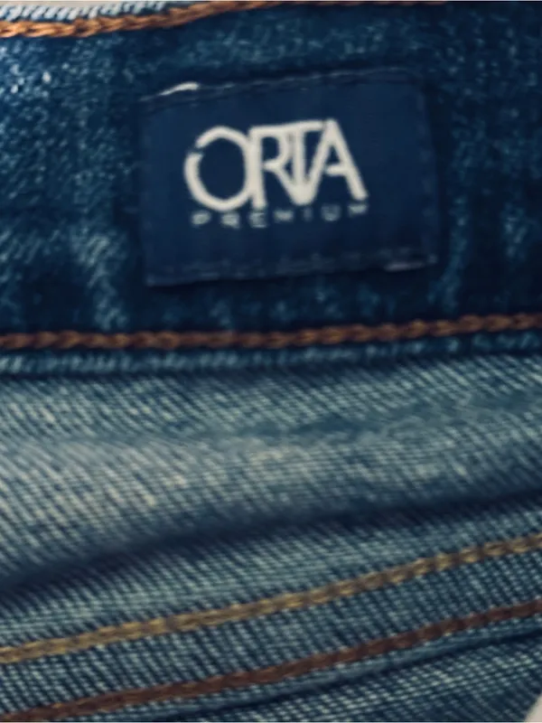 Lucky Brand ORTA Blue Denim Jeans Sz 4 / 27 - Image 7