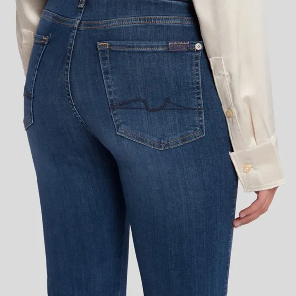 7‎ for All Mankind Slim Illusion Kimmie 24 Straight Jeans - Image 3