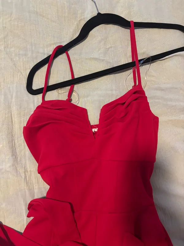 Moa Moa Red Jumper Boutique Dress - Image 2