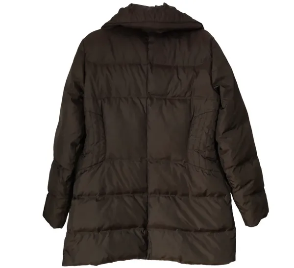 Brown Down Puffer Jacket - Image 4