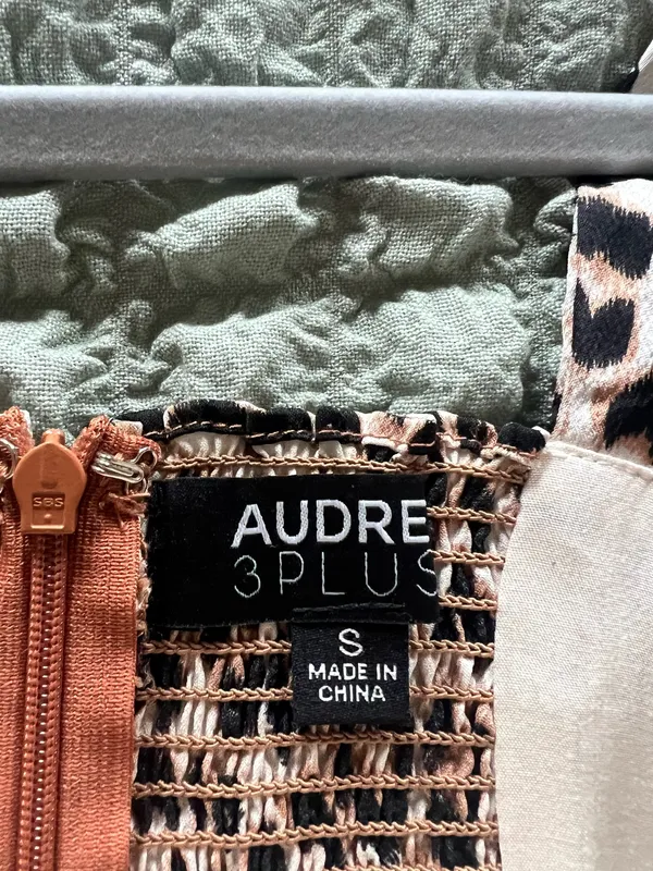 Audrey 3+1 leopard print mini dress in size S #animalprint #mini - Image 3