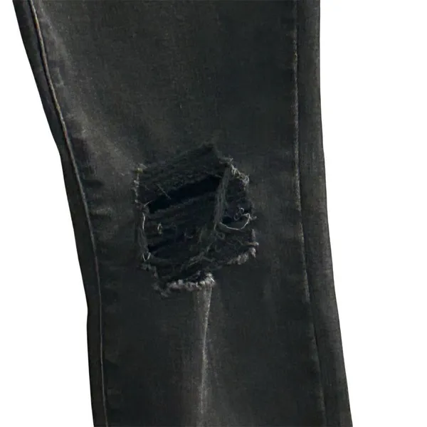 PacSun Women's High‎ Rise Jegging Jeans Black Distressed Size 24 - Image 5