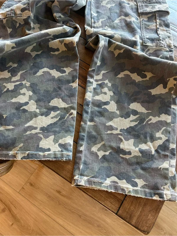 NWOT Hidden Jeans Camo Cargo Pants Green Brown 29 - Image 10