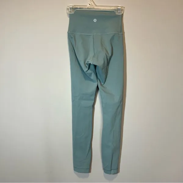 Lululemon Wunder Train High-Rise Tight Leggings Gray Aqua‎ 0 - Image 5