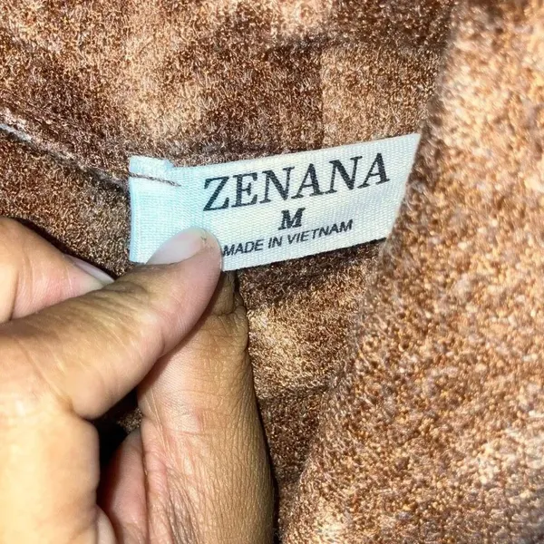 Zenana tie dye cowl neck dolman sleeve tunic Oversized sweater Medium 730 - Image 5