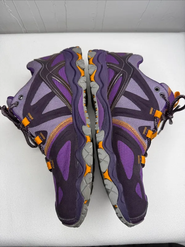 The Merrell Women's Grassbow Sport GORE-TEX hiking shoe Plum/Purple - Image 3