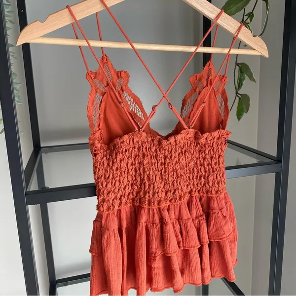 Free People Adella Lace Tank Top - Image 2