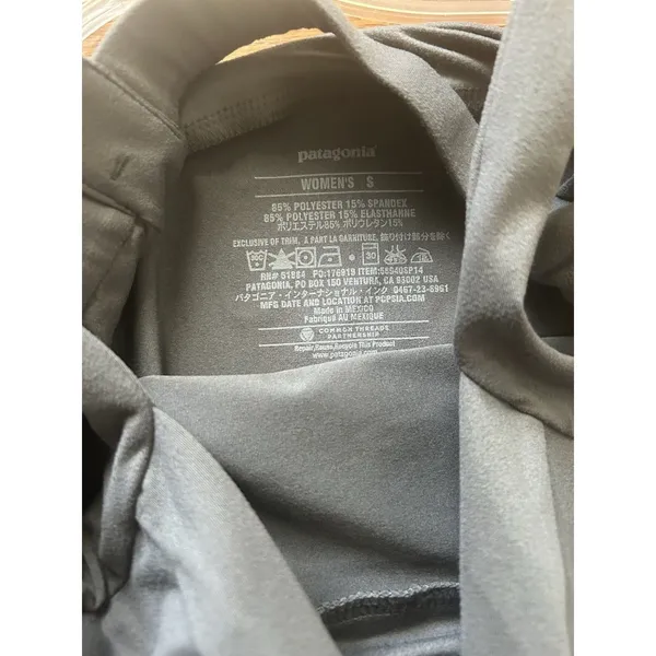 Patagonia Women’s Minette Dress Grey Athleisure Size Small Soft Comfort Summer - Image 10