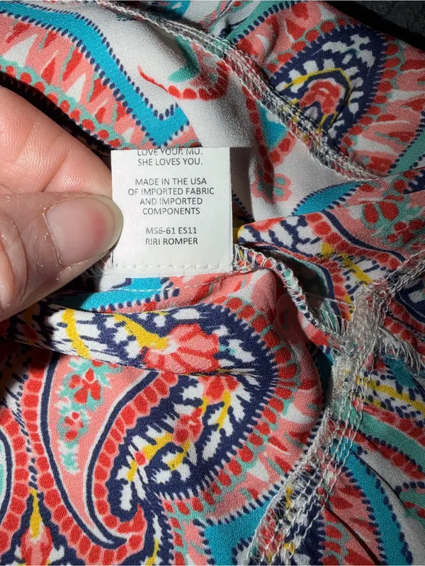 Show Me Your MuMu Riri Romper-Esmeralda Women’s Size-XS - Image 4