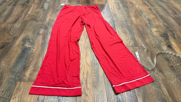 Gap Women's Softest Modal Drawstring PJ Pants Red Pajama Lounge, Size XS, NEW - Image 7
