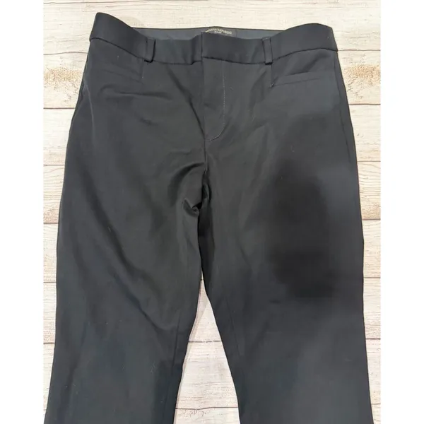 Banana Republic Sloan Ankle Pants Women's Size 6 Black Pockets Mid Rise - Image 2