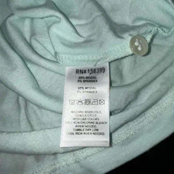 Hale Bob 2-piece short sleeve pajama set light green size S‎ - Image 7