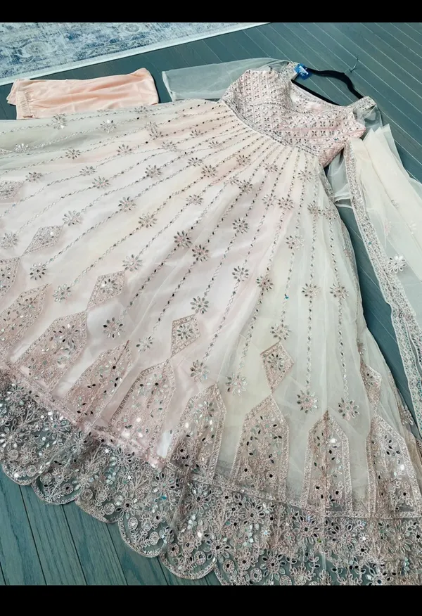 New Pakistani Indian Bridal Gown - Image 3