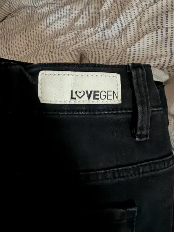 Lovegen cargo pants Black Size 25 - Image 3