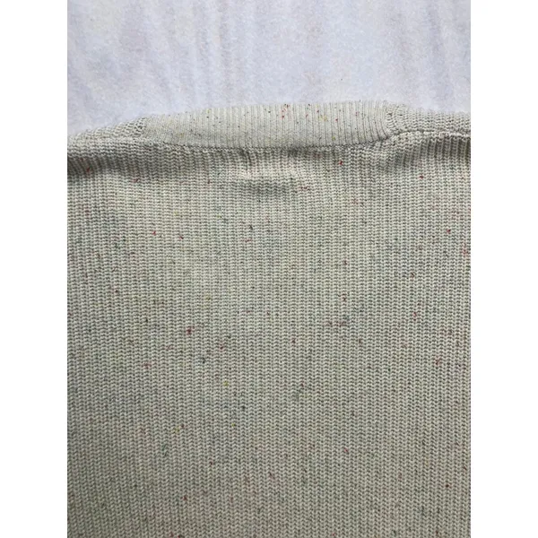 ANDRÉE BY UNIT Speckled V Neck Cotton Sweater Knit‎ Top Plus Size 2X - Image 8