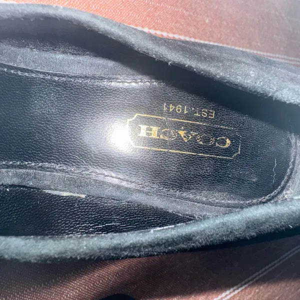Coach Black Wedge Shoes - Image 5