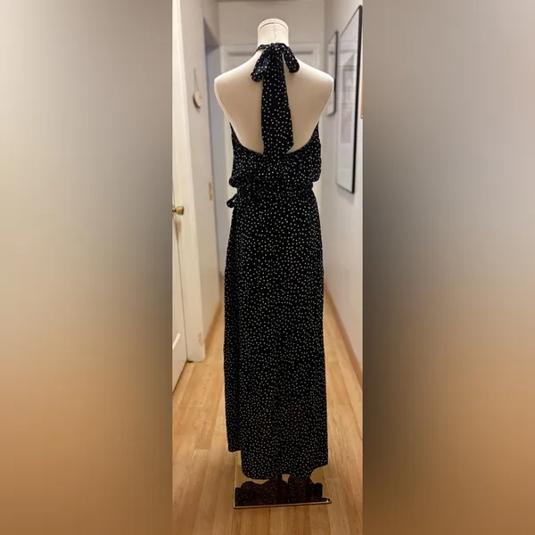 *NWT* Pretty garden polka dot dress sz L - Image 2