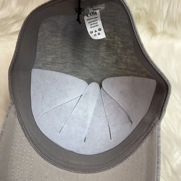 ‎Zyia Ash textured baseball hat - Image 6