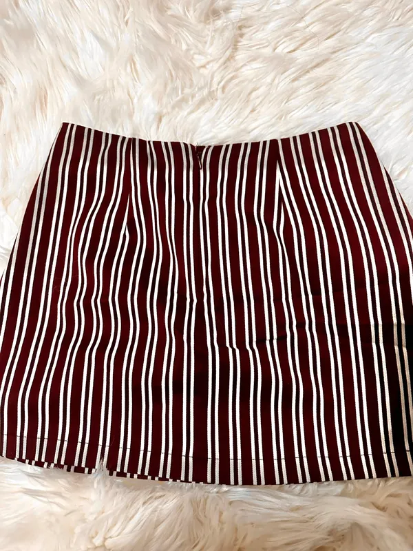 Urban Outfitters pinstripe pelmet mini skirt - Image 3