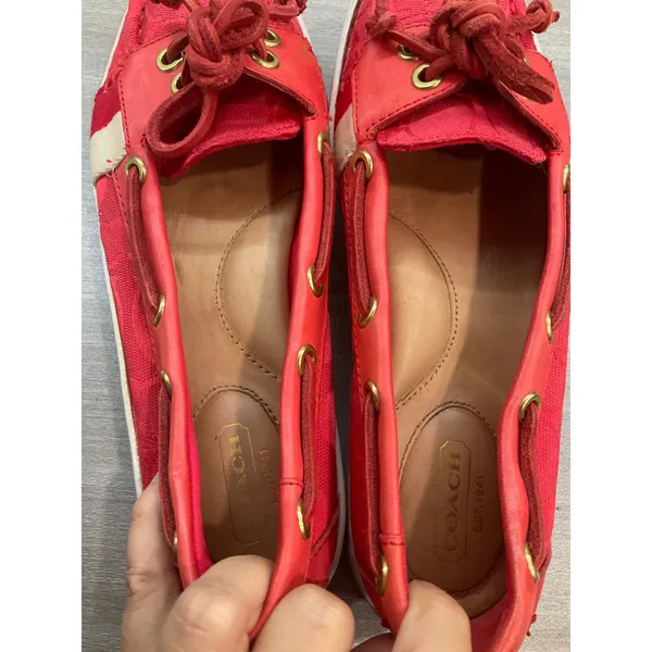 Coach Rainey Signature Loafer Flats - Image 7