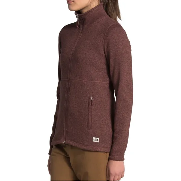 The‎ North Face Women's Large Chocolate Brown Full Zip Up Jacket Outdoor Hiking - Image 2