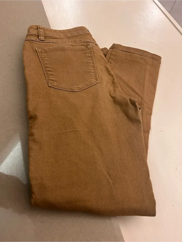 Jeans Prana Caramel Straight-Leg Jeans 2/26 regular inseam - Image 6