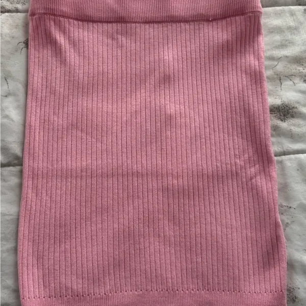 NWT Meshki CeCe Pink Ribbed Knit Mini Skirt, size M Barbiecore boho Y2K ballet - Image 16