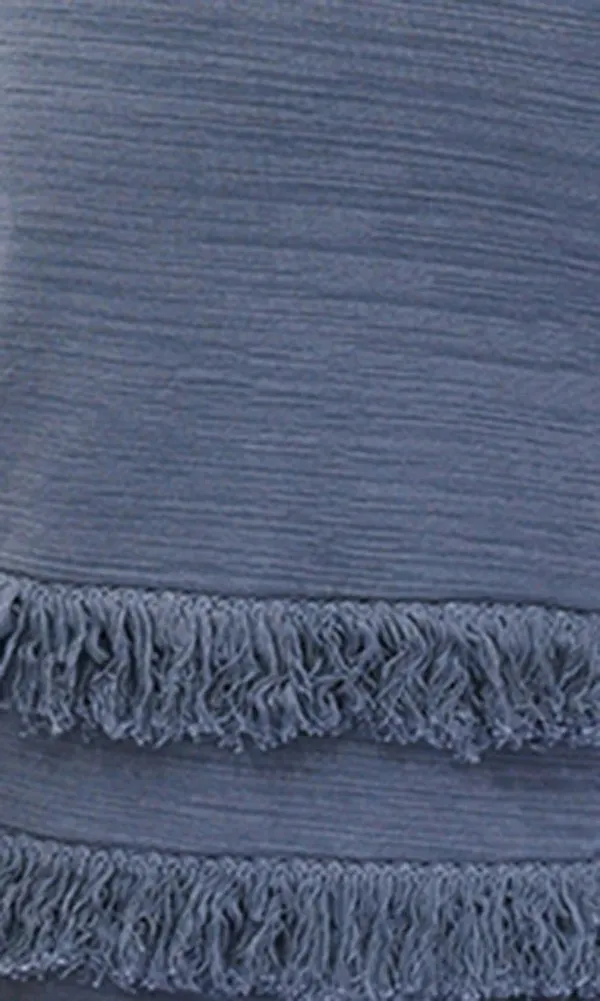 Saylor Sachi Cut Out Fringe Midi Dress - Image 3