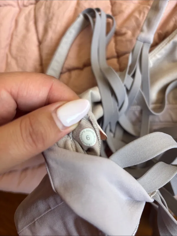 Lululemon Dusty Pink Longline Energy Racerback Strappy Sports Bra - Image 4