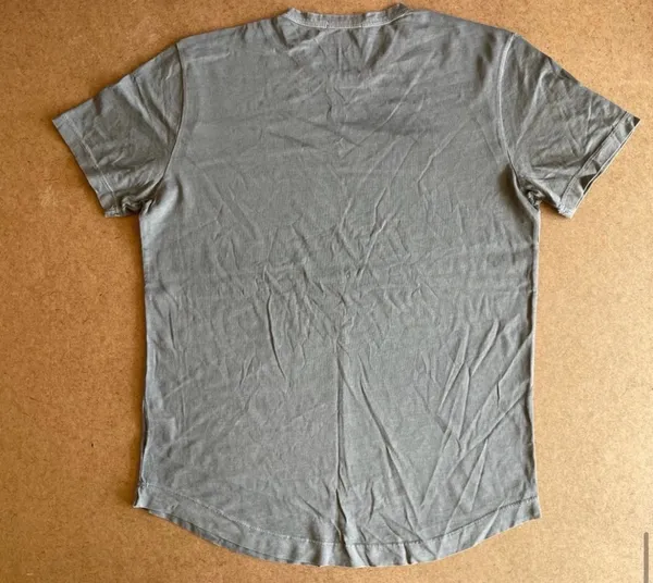 Buck Mason XL Gray Slub Curved Hem Tee - NWOT - Image 2