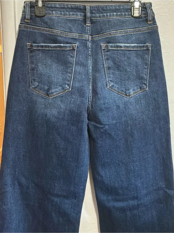 #76 NWT Socialthreads Risen Mila High Rise Full Length Straight Jeans Size 9/29 - Image 8