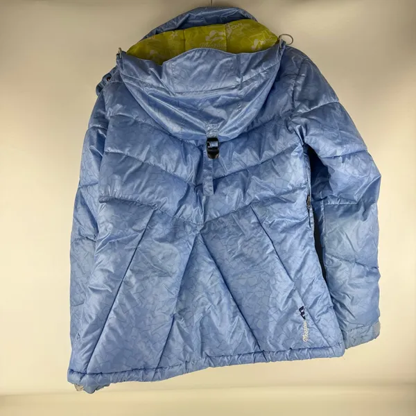 Morrow Blue Puffer Ski Jacket with Lime Accents - Image 8