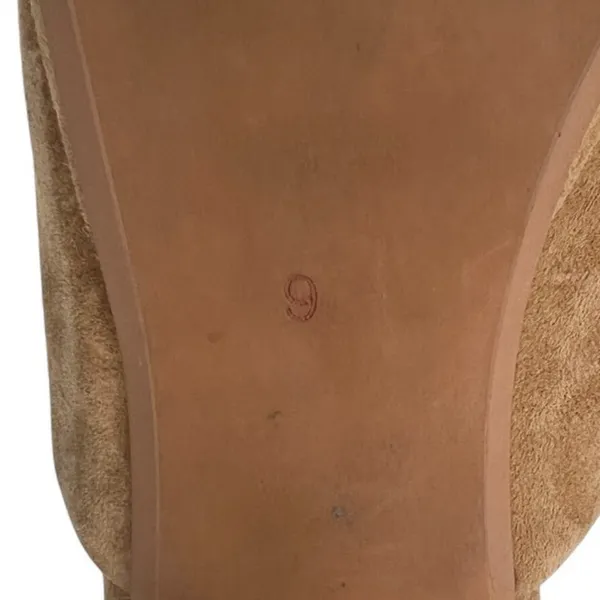 Jeffrey Campbell | 9 | Chunky Platform Sandals Heels Suede Brown Slip On Women - Image 3