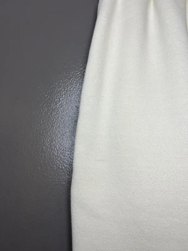 PrettyLittleThing Pants Womens Medium White Fleece Straight Leg Lounge Pockets - Image 4