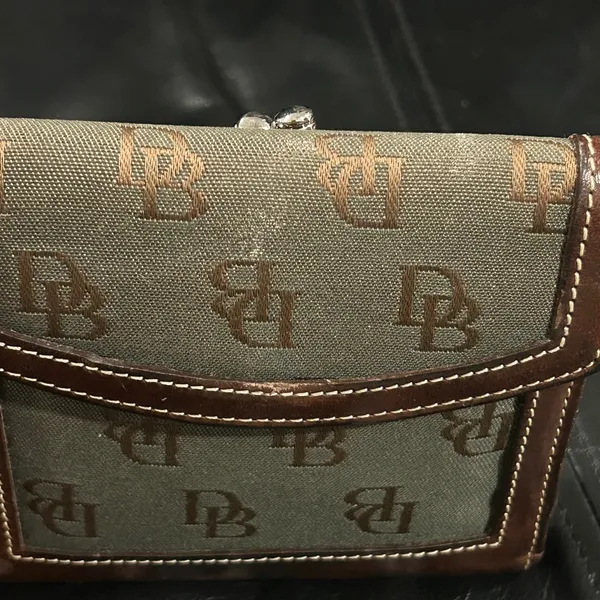 Dooney & Bourke Brown and Gray Wallet - Image 11