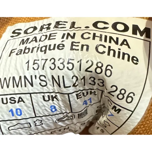 Sorel Out N About Boots Womens Size 10 Brown‎ Nubuck Waterproof Ankle Rain Duck - Image 5
