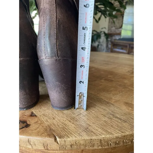 DIBA TRUE WOMEN'S WILL TON WESTERN BOOTS - ROUND TOE ZIPPER Size 8 - Image 5