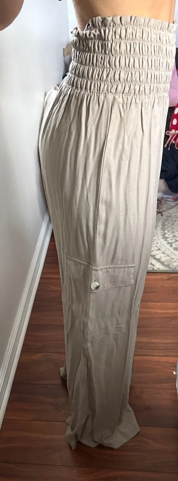 REWASH linen pants - Image 2
