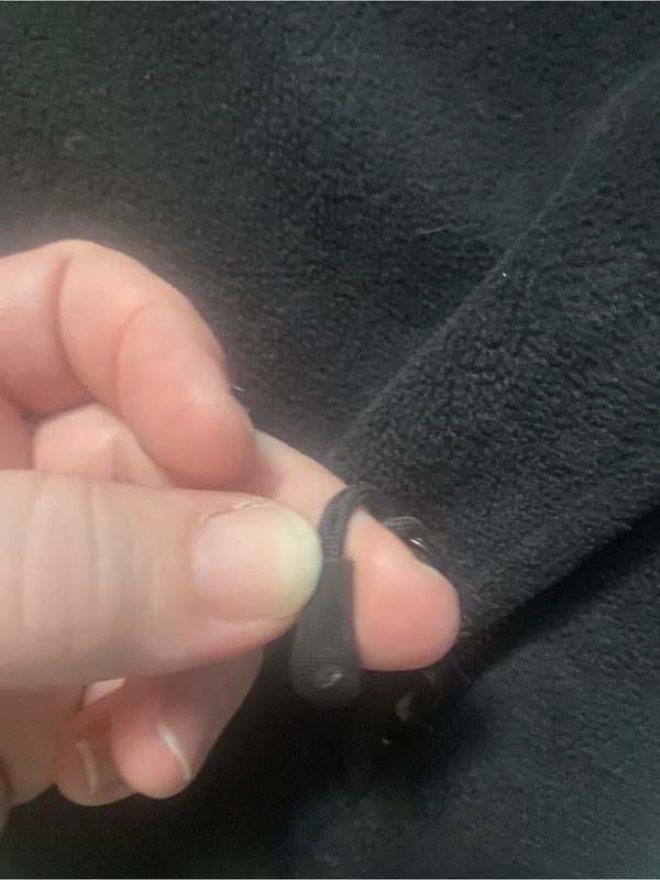 Columbia Black Fleece Jacket with White Logo Tag - Image 10