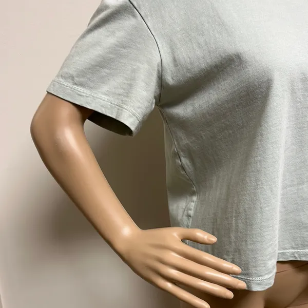 NWOT Madewell “Free & Easy” Graphic short sleeve cropped tee with pocket size S - Image 6