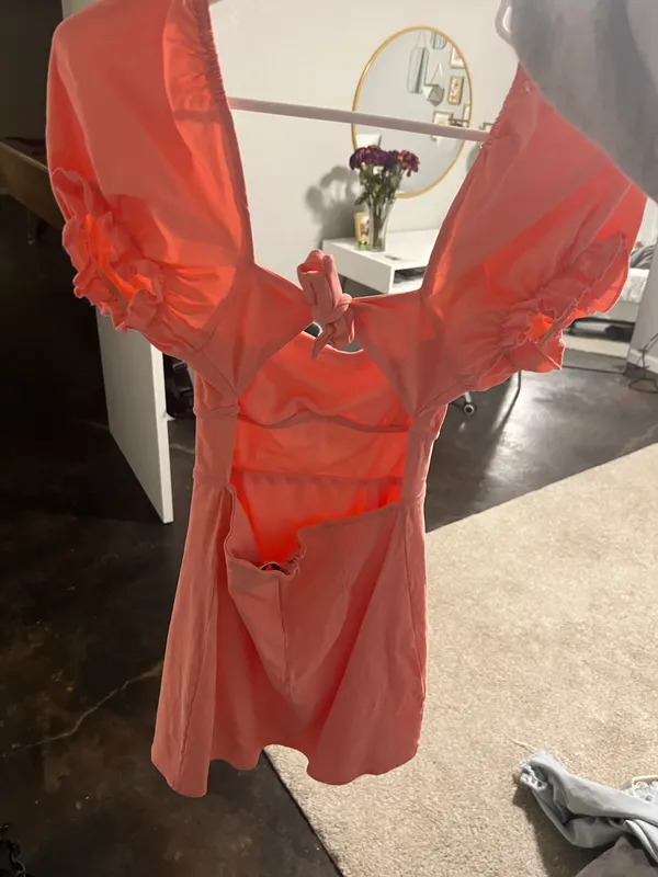 Hello Molly Pink Dress - Image 7