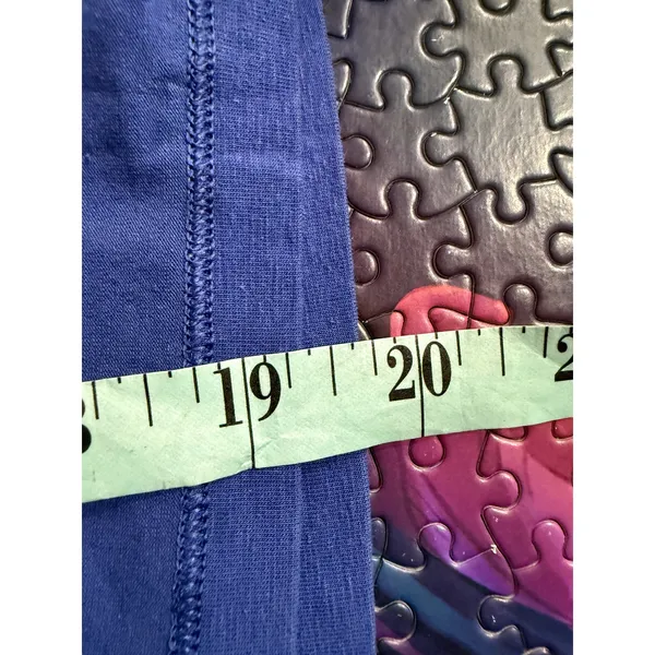 Lululemon Athletica Long Sleeve Cropped Top Blue Athleisure‎ Women Size 6 - Image 6