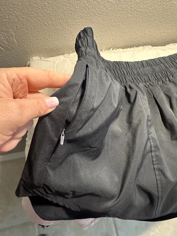 Women’s Black Athletic Shorts with Elastic Waist Sz XL by All In Motion NWT - Image 5